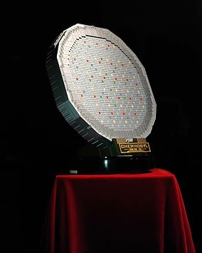 Chernobyl Reactor 4 Containment Shield 3D Puzzle - Glow in Dark Model Kit | DIY Assembly Sarcophagus Replica, Educational STEM Project, Military Enthusiast Collectible Display & Unique Birthday Gift