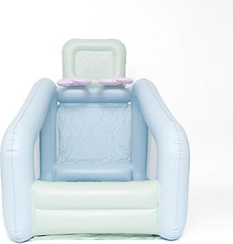 Mini Dual Shot - Mini Indoor Inflatable Basketball Hoop, Dual Basketball Hoop Set for Kids, Children Toys & Gifts, Easy Assemble and Responsibly Made Seafoam