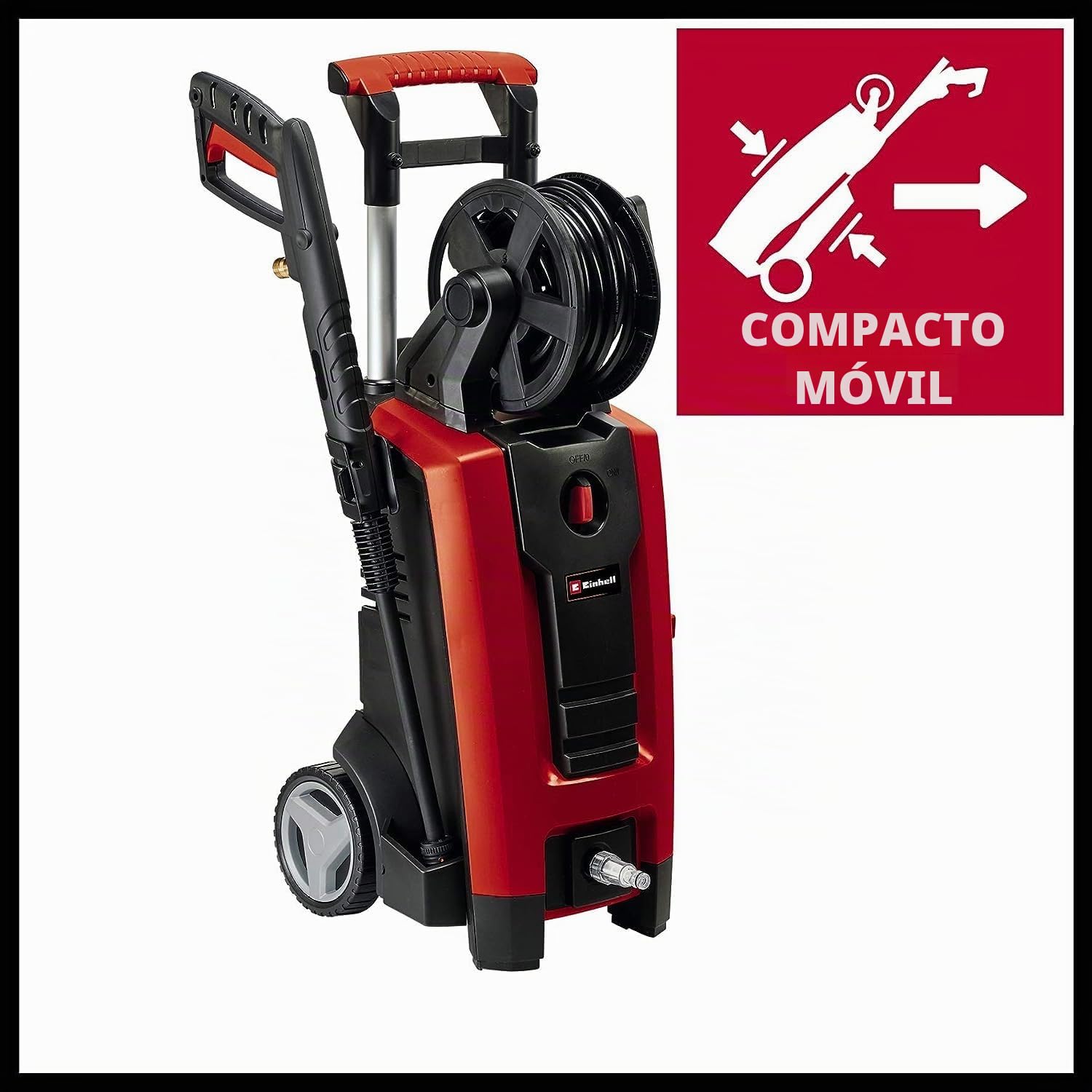 Einhell Limpiadora a Alta presión TE-HP 170 (2300 W, máx. 170 Bar, Incl. Tubo Flexible de Alta presión, Pistola, Lanza, diversas boquillas, Cepillo, contenedor de Agente pulverizador)