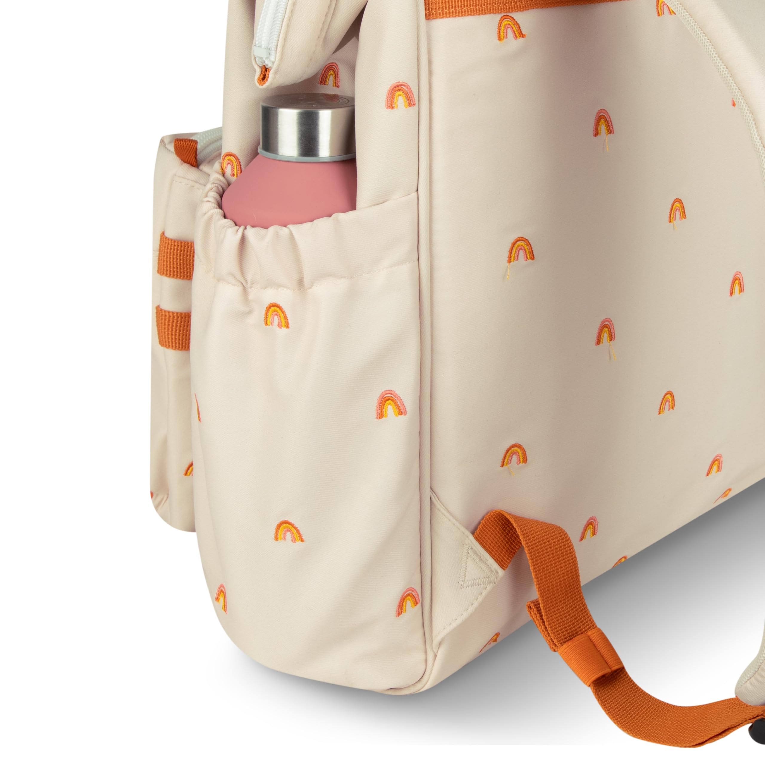 Cabaïa Wickelrucksack - Medium 18L - 3L Isoliertasche, Kinderwagenbefestigungen - Design & Wasserabweisender Babyrucksack