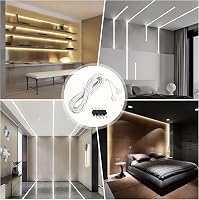 Plozoe LED Szalag Hosszabbító Kábel - 2 db 2m Fehér 4-Pin Csatlakozó RGB 3528 5050 2835 LED Szalaghoz - Szerszám Nélküli Telepítés 6