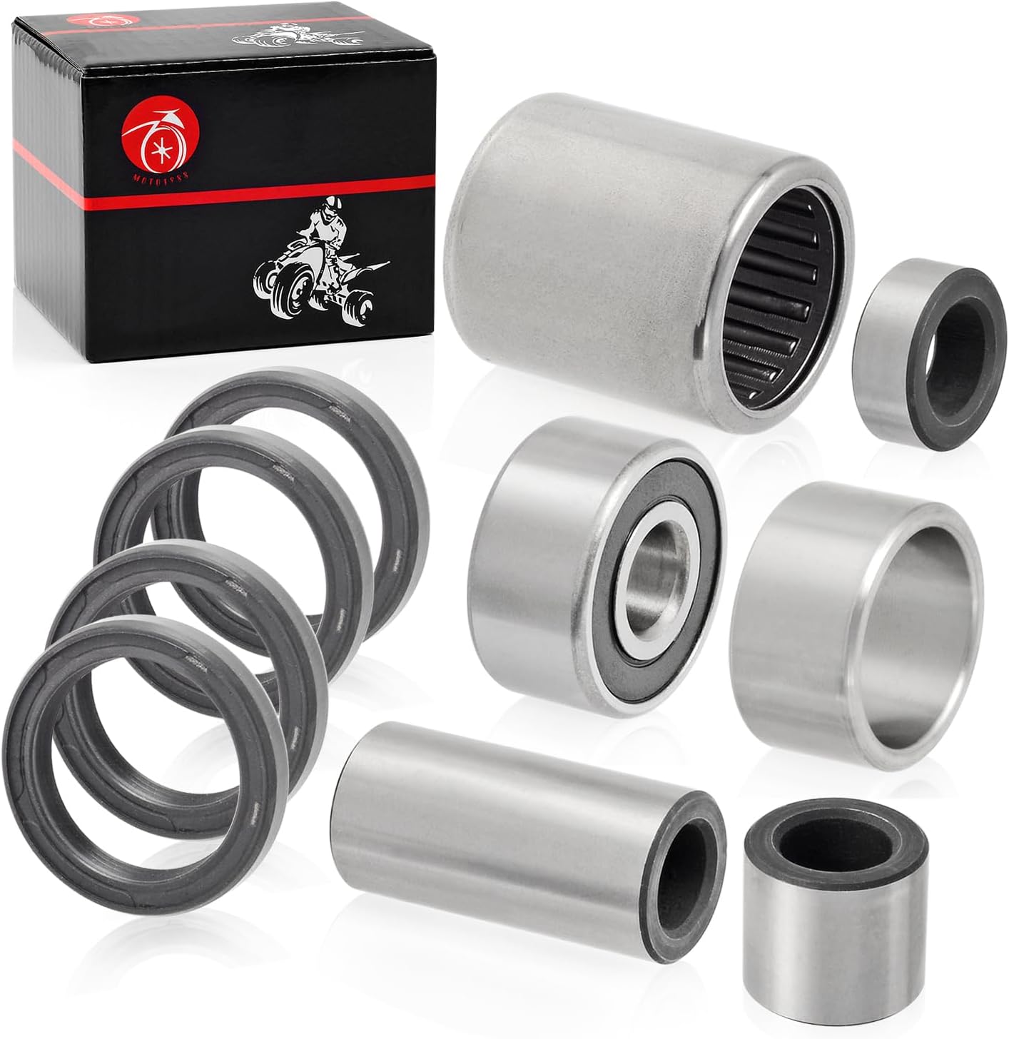 Swingarm Bearing Bushing Seal Kit For Honda Rancher 420 TRX420 FE/FM/TE/TM/FPE/FPM 2007-2013 Foreman 500 TRX500 FE/FM/FPE/FPM 2012-2013