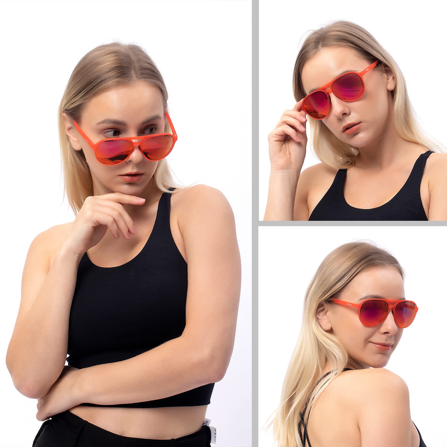 Occhiali da sole sportivi polarizzati leggeri occhiali da aviatore per uomo donna moda classico retrò corsa escursionismo spiaggia all'aperto
