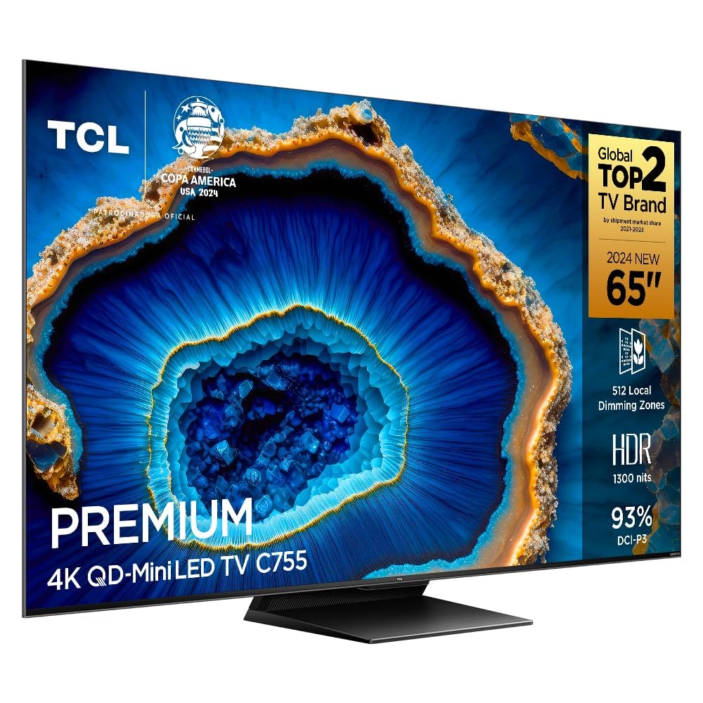 TCL 65C755 液晶テレビ65インチ　2024年製 Smart TV 65