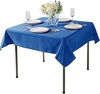 Vista 165 de Rectangle Tablecloth 90x132 inch Washable Polyester Fabric Table Cloth for Wedding Party Dining Banquet Decoration（90x132, Turquoise）