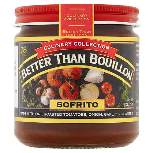 Miniatura 4 de Better Than Bouillon Paquete variado base, 1 base de Adobo, 1 base de chipotle ahumado, 1 base Sofrito, 1 base de chile, tarros de vidrio de 8 onzas