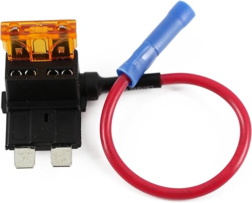 Miniatura 2 de AÑADIR Circuito ATO ATC Fusible TAP Add ON Adaptador de circuito dual Terminal AUTO CAR + fusible de 5 amperios