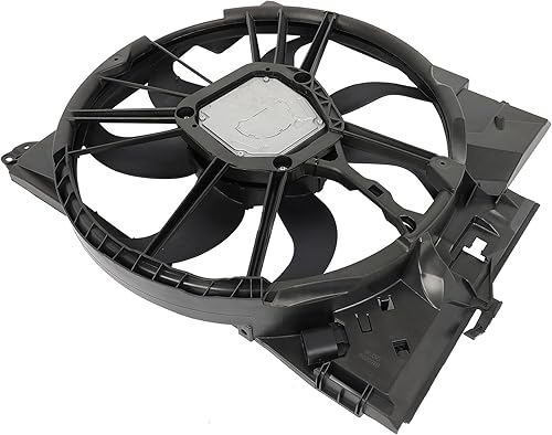 Miniatura 5 de SCITOO 623430 Ventilador de condensador de radiador dual compatible para 2008-2013 para B-M-W para 135i 2009-2011 para B-M-W para 335d 2007-2013