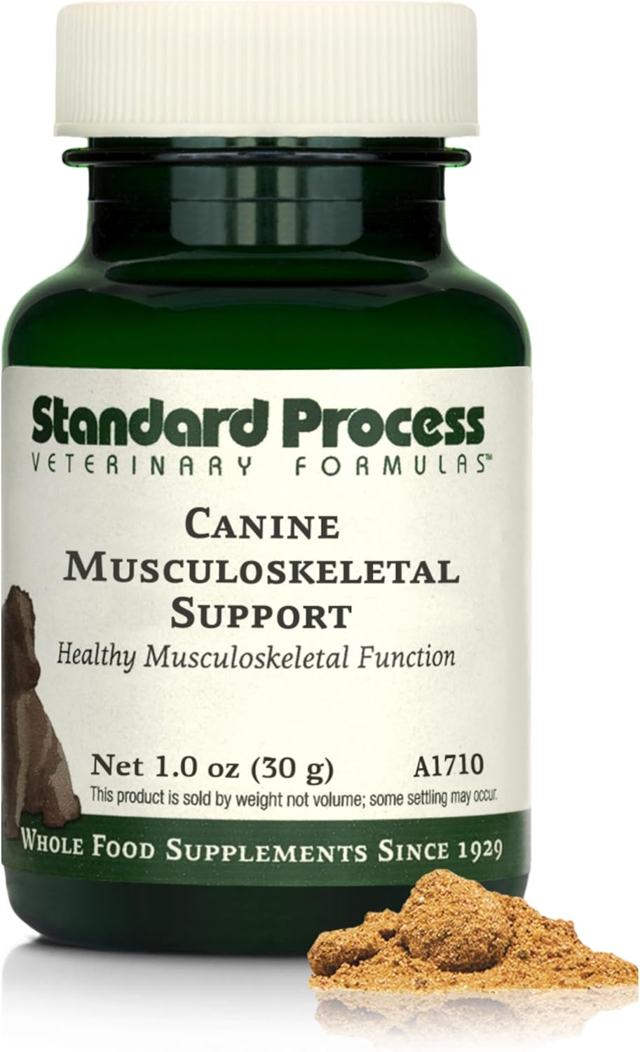 Standard Process Canine Musculoskeletal Support – Bone & Joint Health Formula for Pets – Canine Musculoskeletal Support Supplement – Supplement for Dogs to Aid Joint Comfort & Muscle Health – 30 g