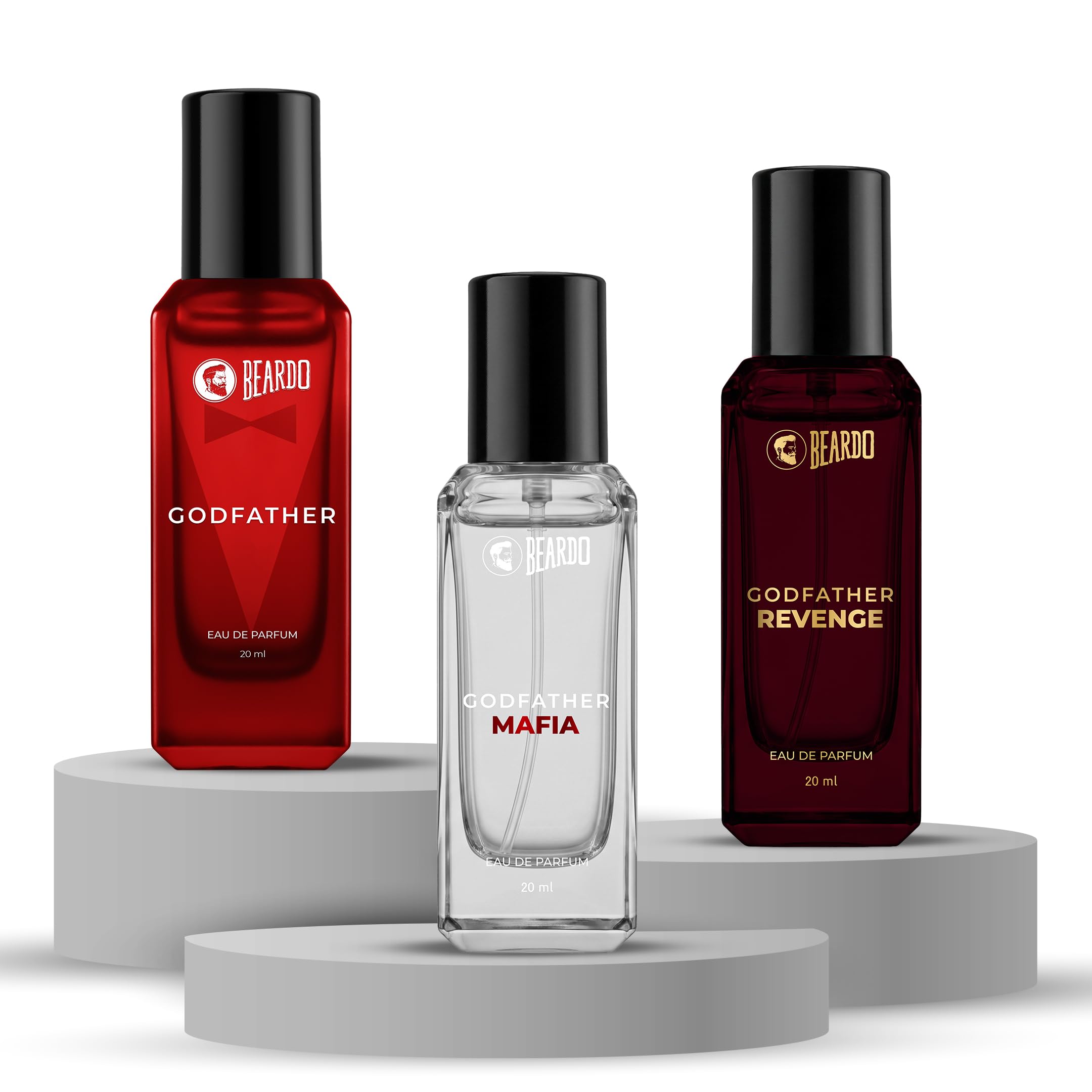 Beardo Godfather Mini Trio Perfume Set 20ml - Image 1