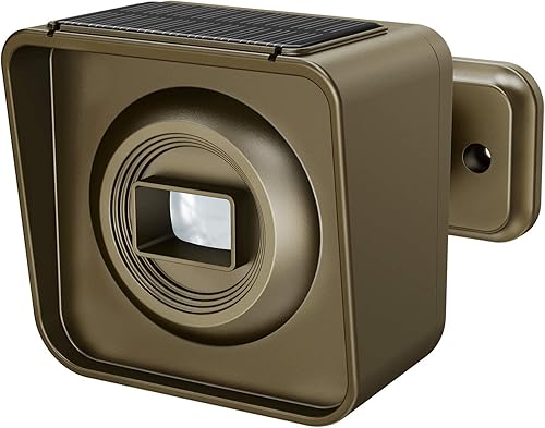 Miniatura 10 de Alarma solar inalámbrica para entrada exterior de 1/2 milla de largo alcance, 3 sensibilidades y resistente a la intemperie para alarma de seguridad