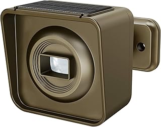 Solar Driveway Alarm Wireless Long Range Weatherproof, 3000ft Expandable and Alarm System Rechargeable Outdoor Driveway Moiton Sensor Alert -1 Sensor only,Can not Work Without Receiver