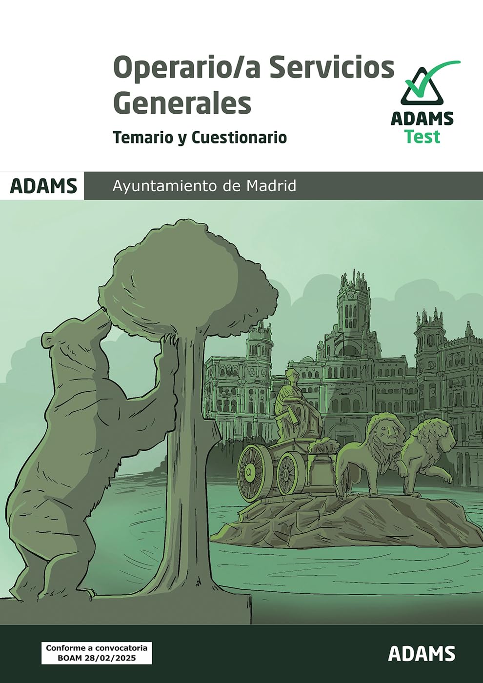 Temario y Cuestionarios Operarios Servicios Generales del Ayuntamiento de Madrid (OPOSICIONES)