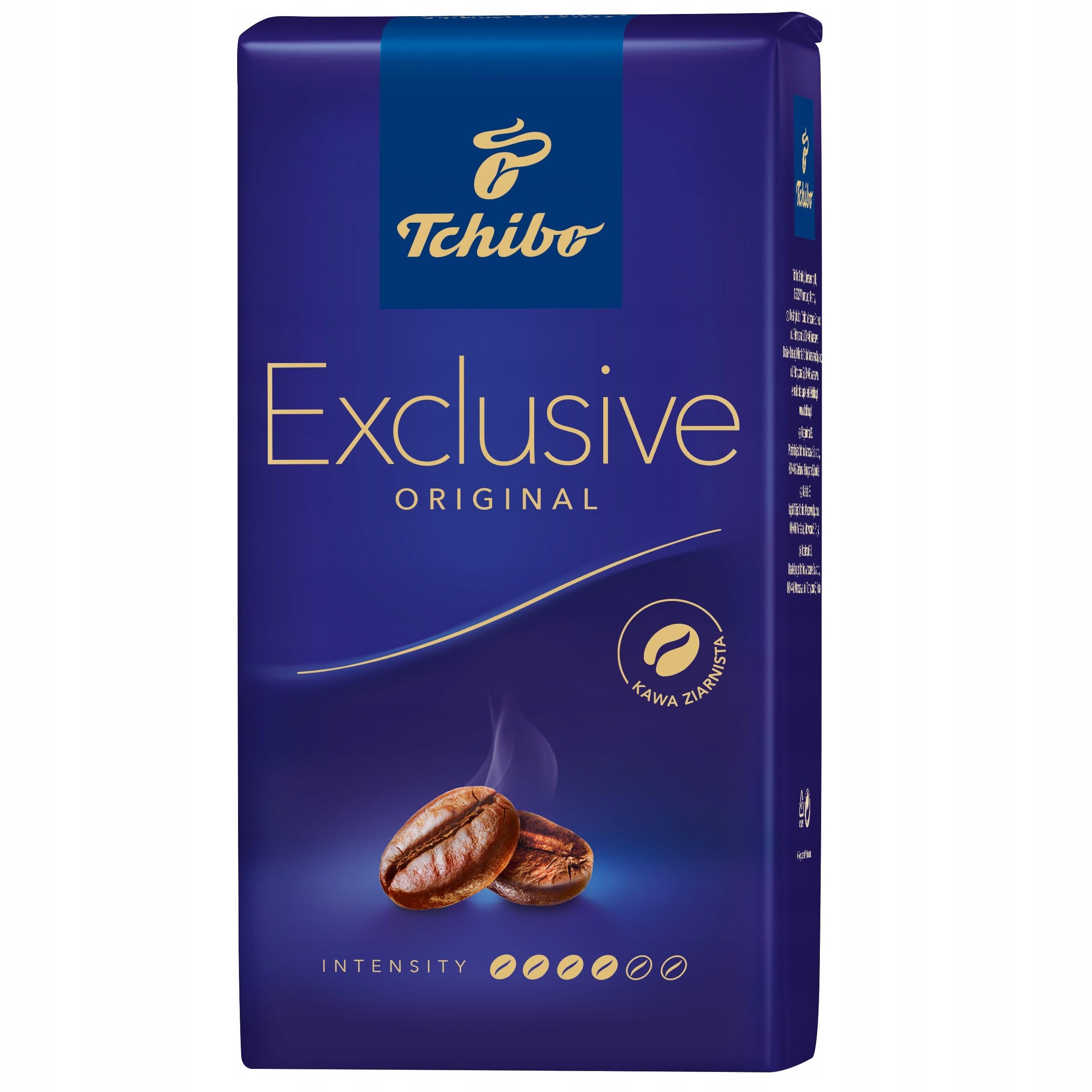 Tchibo Exclusive Original, Café en Grano, Intensidad Media, 1 kg