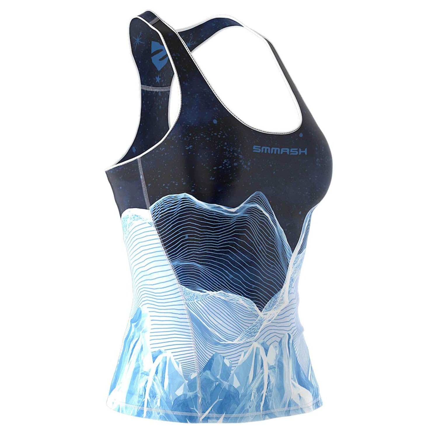 SMMASH Steampunk Sport Top Tank para Mujer, Camiseta de Tirantes Deportivas, Camiseta sin Manga para Fitness, Yoga, Formación, Material Transpirable y Antibacteriano — view 61
