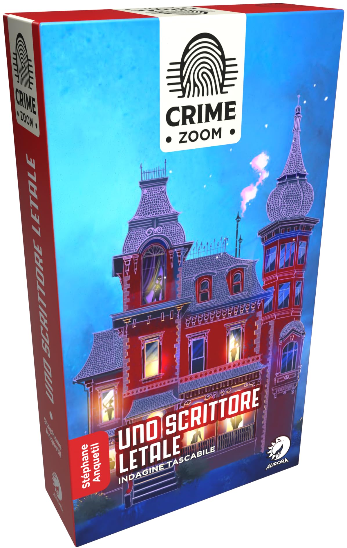 Asmodee - Crime Zoom A Deadly Writer, Card Game, Investigative, Italian Edition, 8152