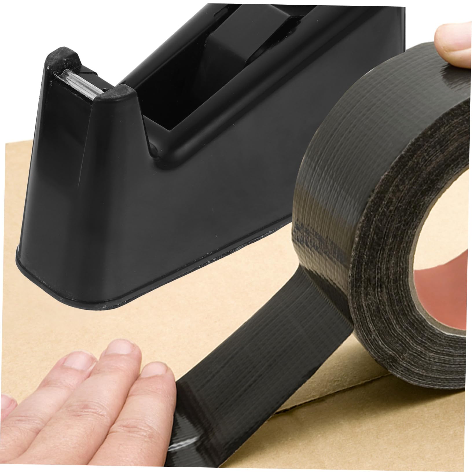 Dispenser Nastro Adesivo da Tavolo Portatile in Abs Nero