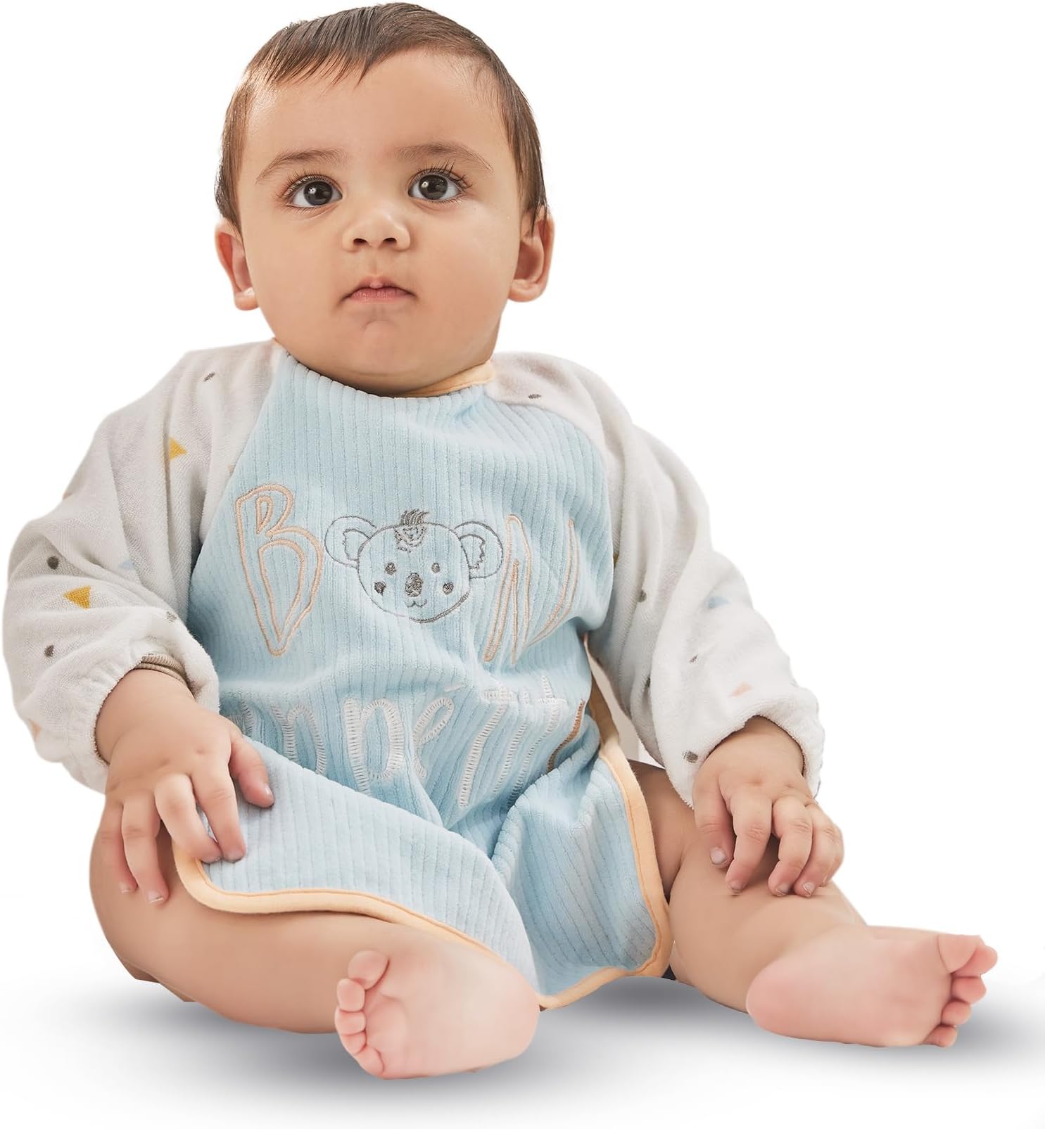 Mi Arcus Feeding, Drool, Coverall Bibs for Baby Boys, Girls, Newborns, and Toddlers,Gifting