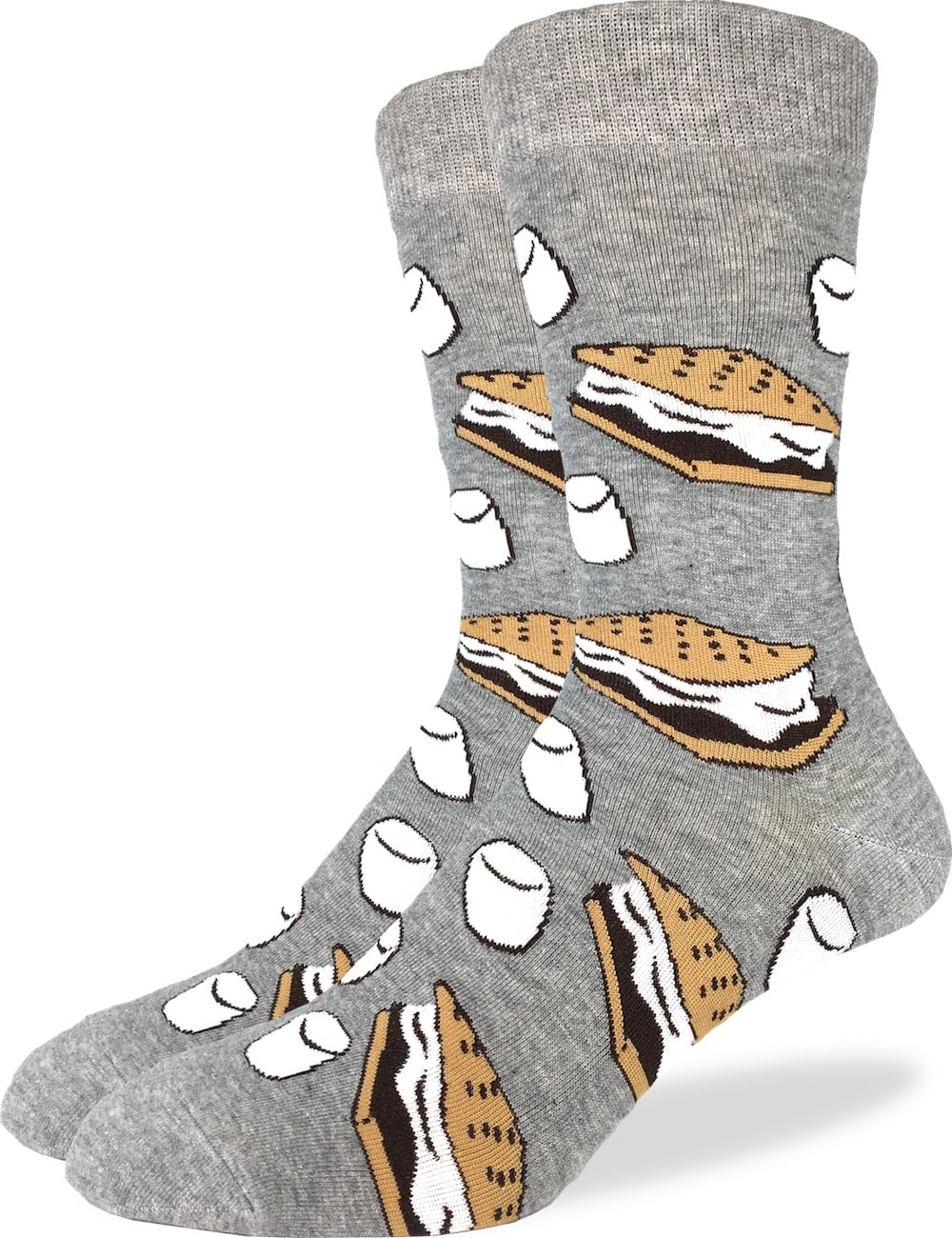 Men's Smores Socks, Adult, Shoe Size 7-12