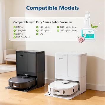 Floor Cleaning Solution Compatible with Eufy X10 Pro Omni, C20 Omni, X9 Pro