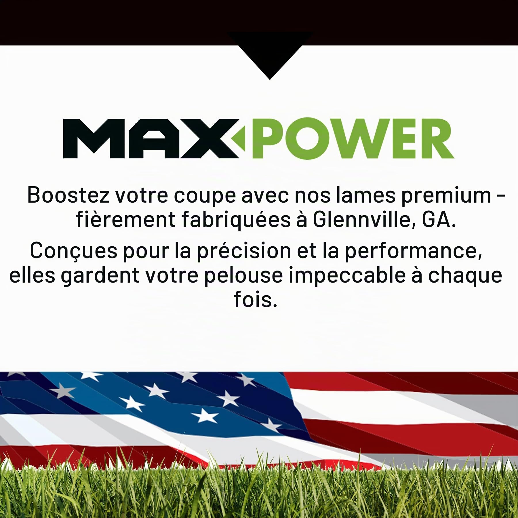 MAXPOWER 3-Blade Set for Many 50 in. Cut MTD, Cub Cadet, Troy-Bilt Mowers, Replaces OEM #'s 742-04056, 942-04056, 112-0316 and Others,Red