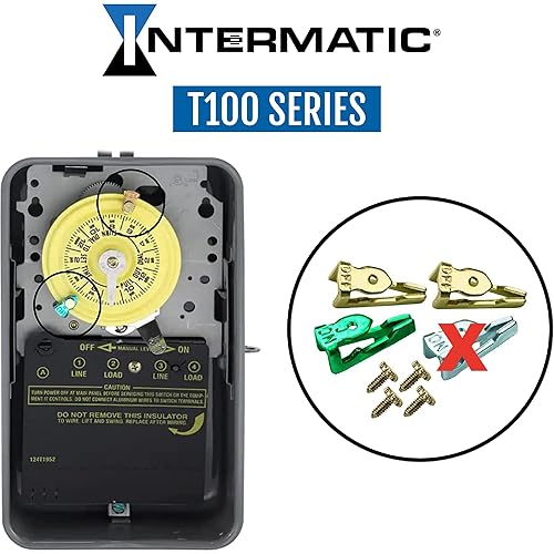 Miniatura 2 de Intermatic 156T1978A - Kit de disparador de interruptor de tiempo, paquete de 2 Trippers genuinos, compatibilidad exclusiva con temporizadores de la