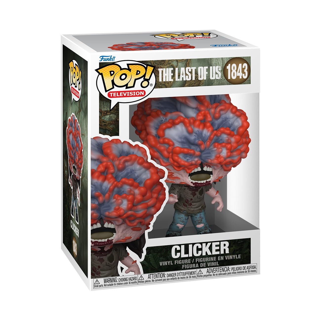 Funko Pop! Television: The Last of Us - Clicker - The Last of Us (TV) - Vinyl-Sammelfigur - Geschenkidee - Offizielle Handelswaren - Spielzeug Für Kinder und Erwachsene - Sci-Fi Fans