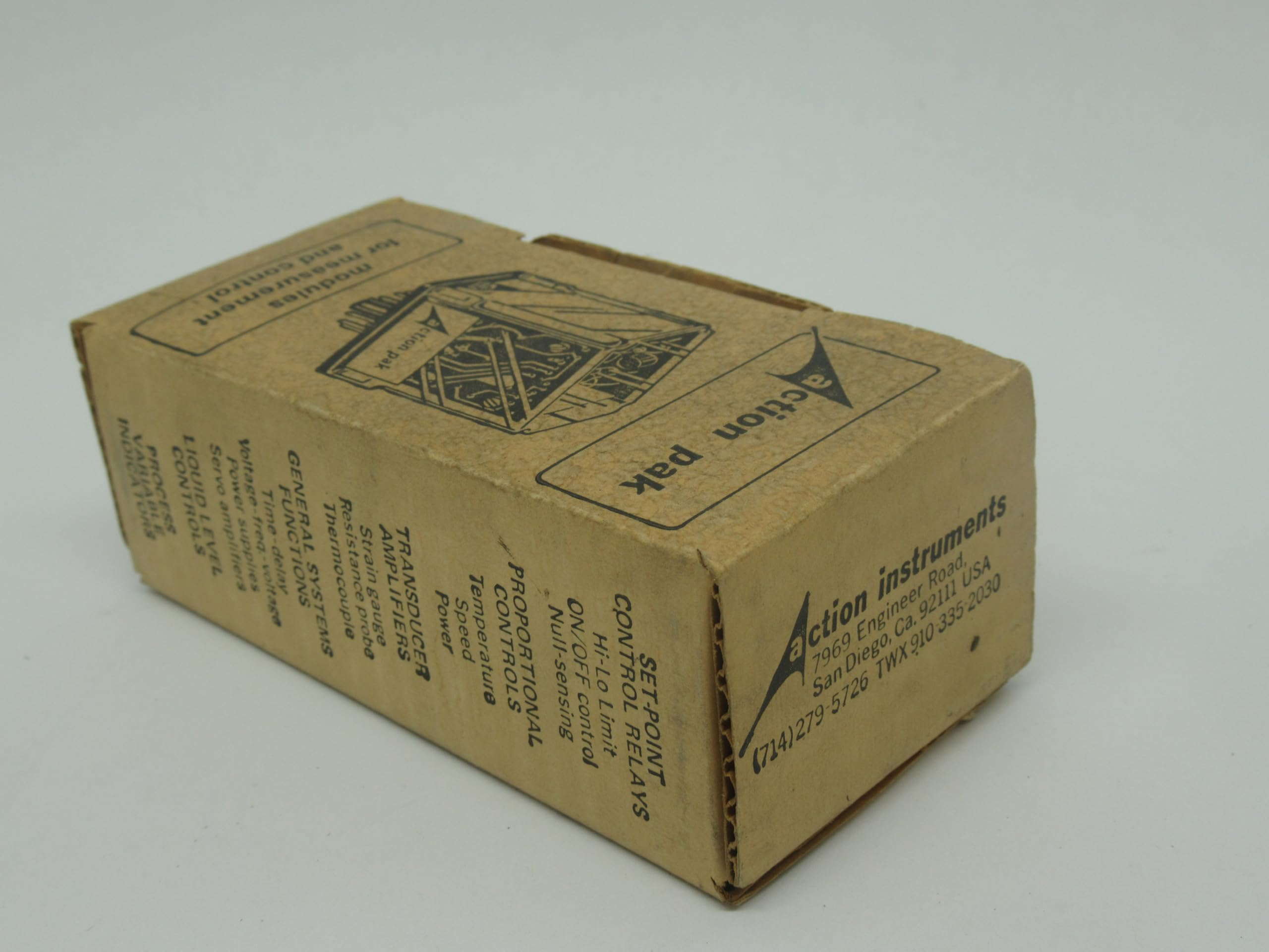 Action Pak 1020-2003 Relay 0-1VDC 120VAC