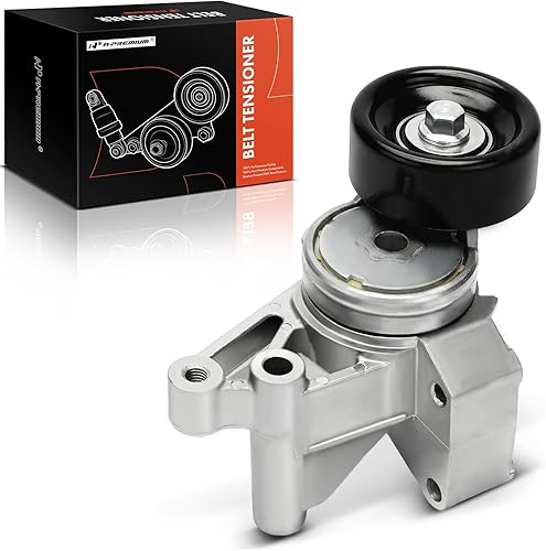 A-Premium Conjunto tensor de correa con polea compatible con Nissan Frontier 2005-2019, NP300 09-10 y Suzuki Equator 2009-2010, 2.5L, Reemplazo#