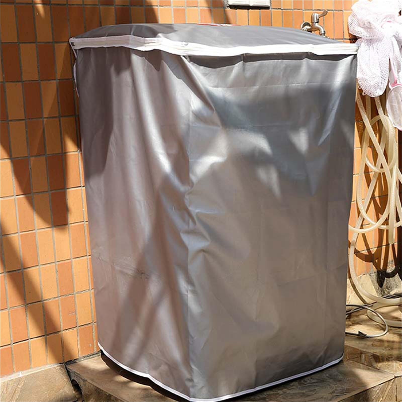 Coperchio Per Lavatrice 2 pezzi di copertura impermeabile for lavatrice, protezione solare, protezione solare, copertura for asciugatrice, copertura protettiva for la casa, bagno Per Lavatrici Domesti