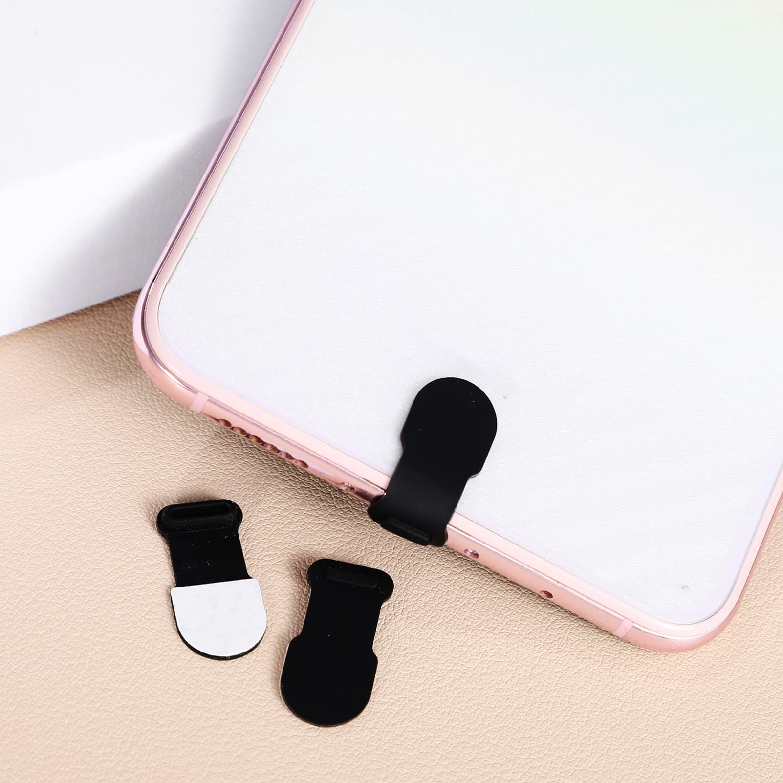 Housoutil 40 Piezas Enchufe USB C Cubierta Pequeños Puertos De Teléfonos USB C Tapones Protectores De Enchufe USB C Enchufe Rafia Pantalla De Lámpara Tapones para Auriculares Tapón De