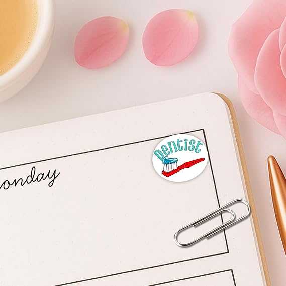 Dentist Planner Stickers - Appointment Organization, Planner Essentials