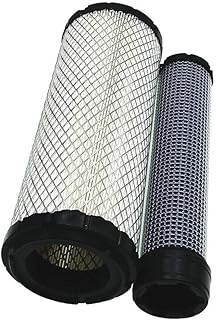 MOWFILL 25 083 01 Outer Air Filter Replace Kohler 25 083 01-S 2508301 Kawasaki 11013-7020 11013-7044 OEM Air Cleaner Cartridge with 25 083 04 2508304 11013-7019 11013-7045 Inner Filter