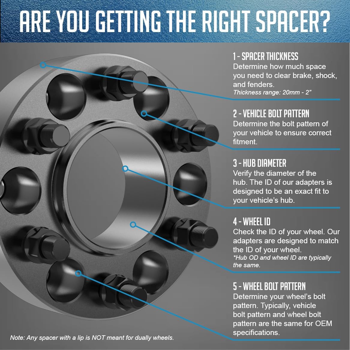 Wheel Accessories Parts 4 Pcs Hub Centric Wheel Spacers Adapters 6x5.5 6x139.7mm 1.50 Inch Thick 77.8mm Hub M14x1.5 14x1.5 Thread Stud Fits Ram 1500 ｜ Nissan Titan XD ｜ Jeep Grand Wagoneer