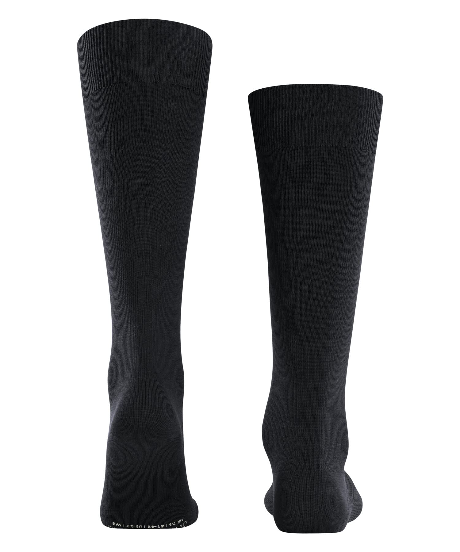 FALKE Mężczyźni Podkolanówki Ultra Energizing M Kh bawełna kompresyjne 1 Para, Czarny Black 3000 - Obwód łydki W3, 41-42 W3