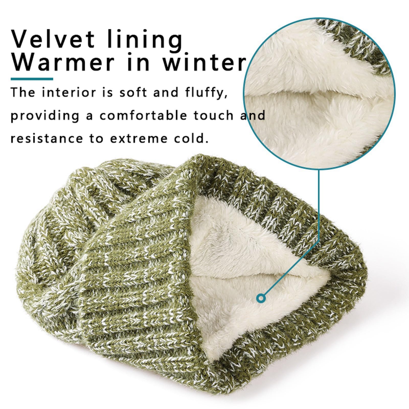 Ensemble Bonnet Echarpe Gant Femme - Ensemble Écharpe Bonnet et Chauds pour Homme et Femme - Hiver 2024 - Style Coordonné Trois Pièces