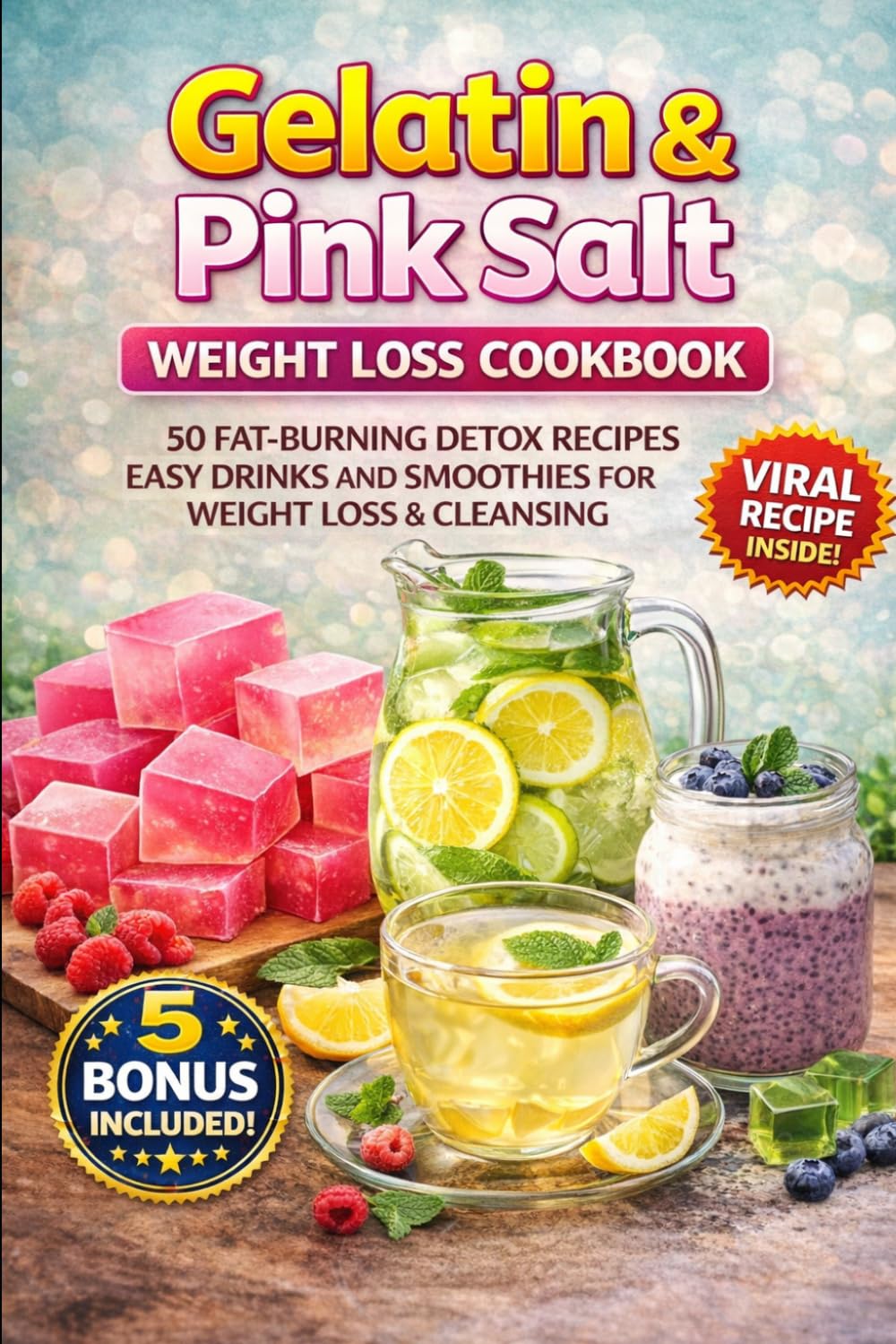 The Gelatin Trick for Weight Loss Cookbook: A Simple Gelatin Diet Plan with 50 Fat-Burning Recipes, Detox Drinks, Smoothies, and a Natural Method to ... Metabolism, and Support Rapid Weight Loss