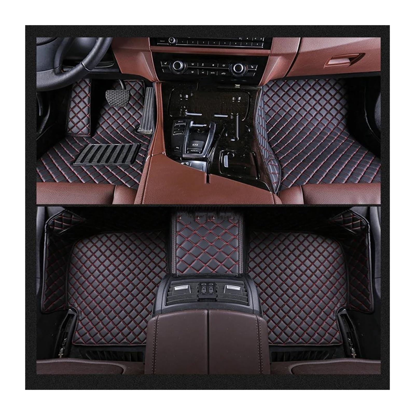 Tapis de sol de voiture personnalisés contre l'humidité du Pajero Sport