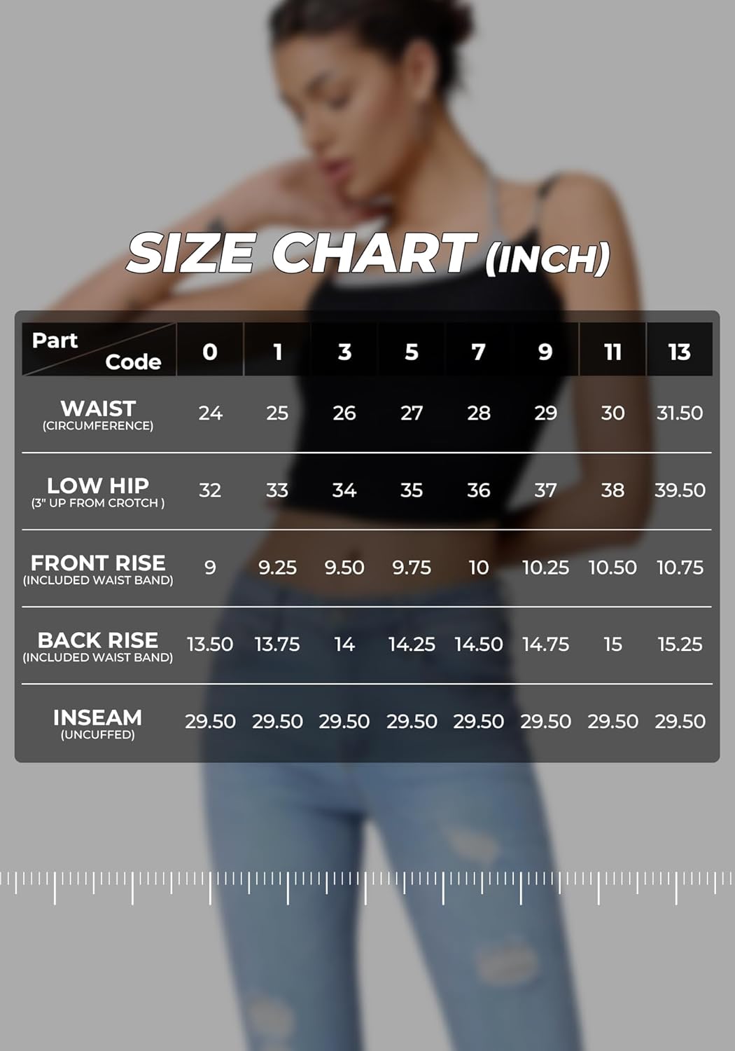 EMMIOL Women's Flare Wide Leg Jeans Stretchy High Waisted Bell Bottom 2026 Basic Bootcut Denim Pants - Image 5