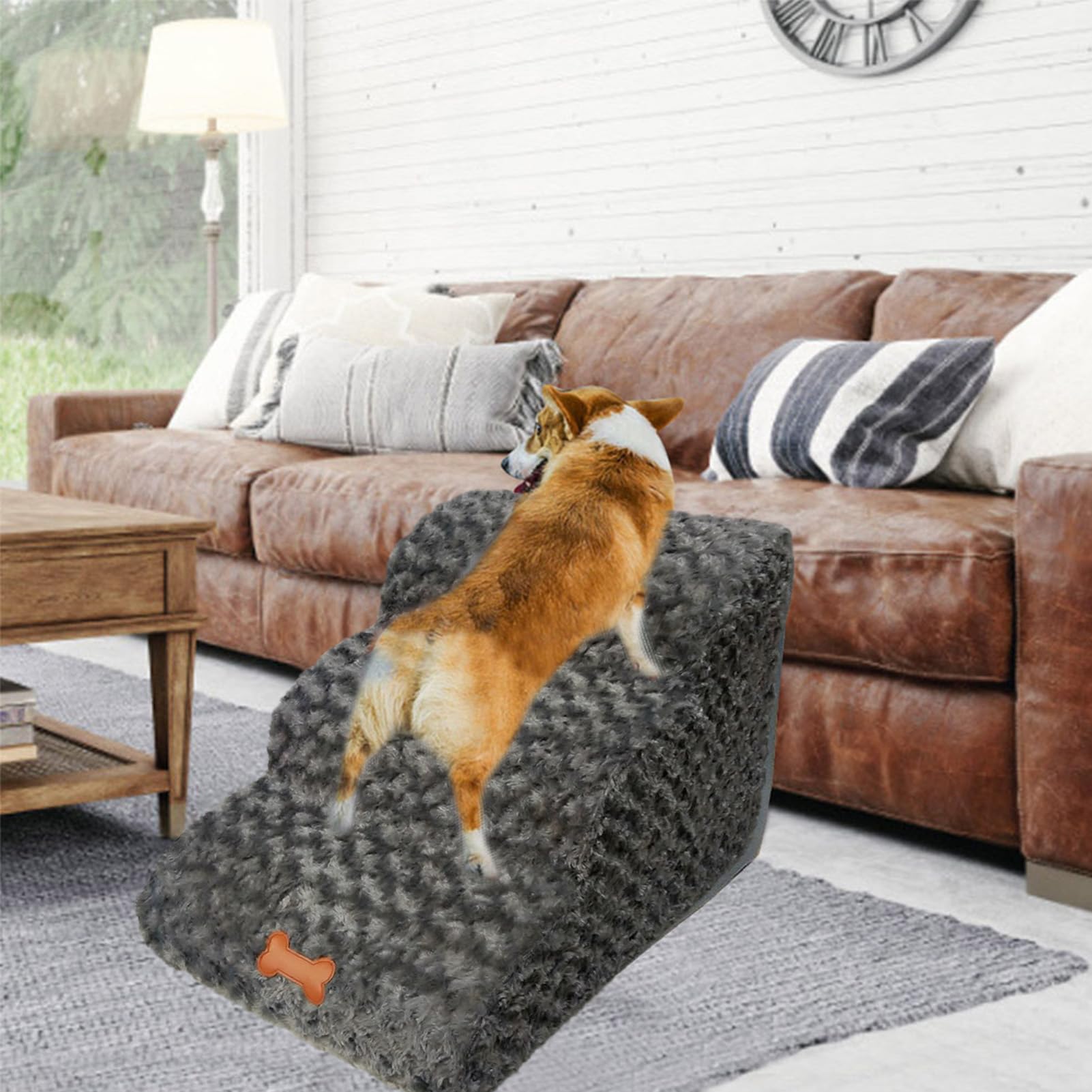 Escalera para escaleras para Mascotas - Accesorio de sofá Cama para Perros