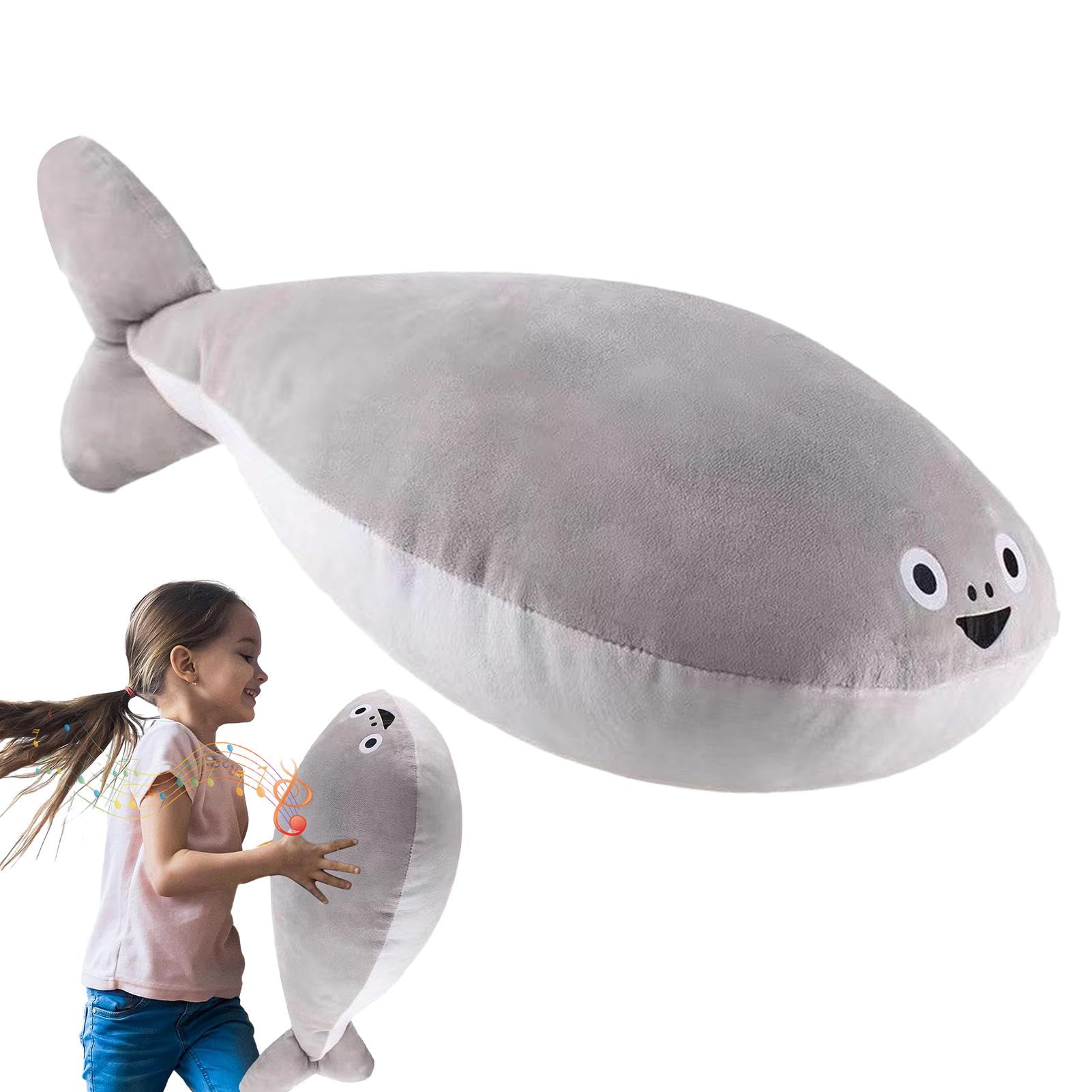 Amazon.co.jp: 魚のぬいぐるみ人形 きしむサカバンバスピス ぬいぐるみ