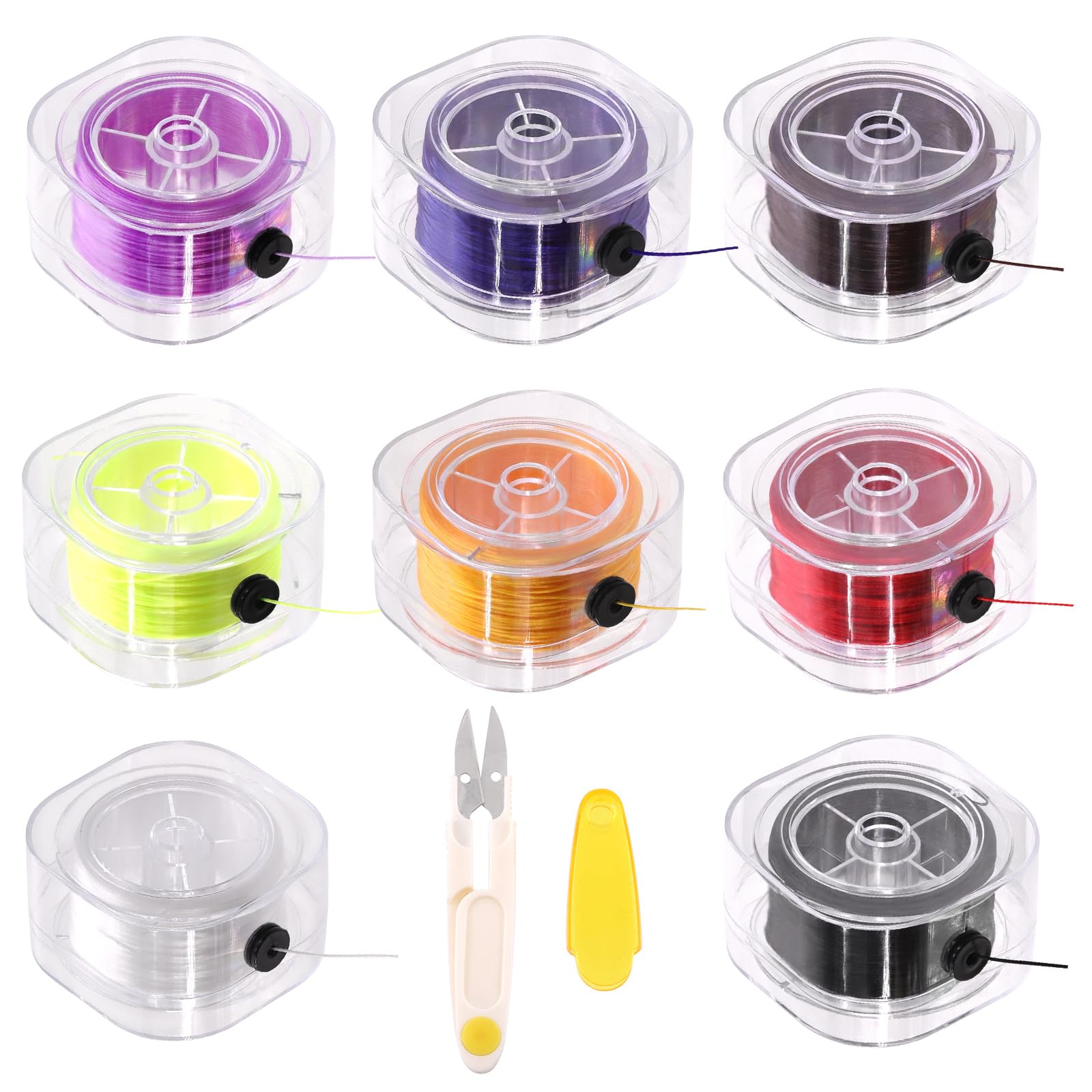 Assortiment De 10 élastiques Dorés - Avec Coeurs Ou Multicolors