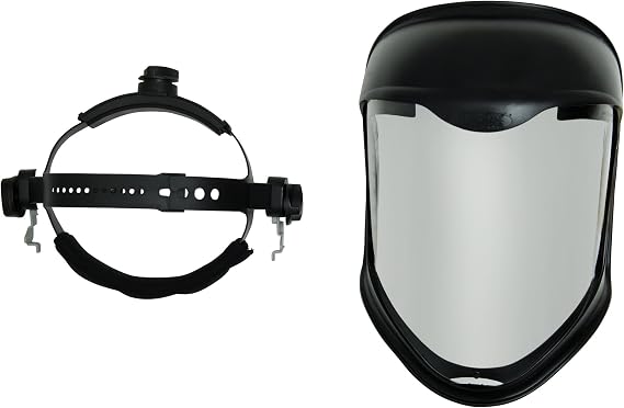 Honeywell UVEX Bionic Face Shield with Clear Polycarbonate Visor (S8500)