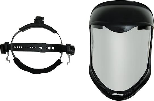 Honeywell UVEX Bionic Face Shield with Clear Polycarbonate Visor (S8500)