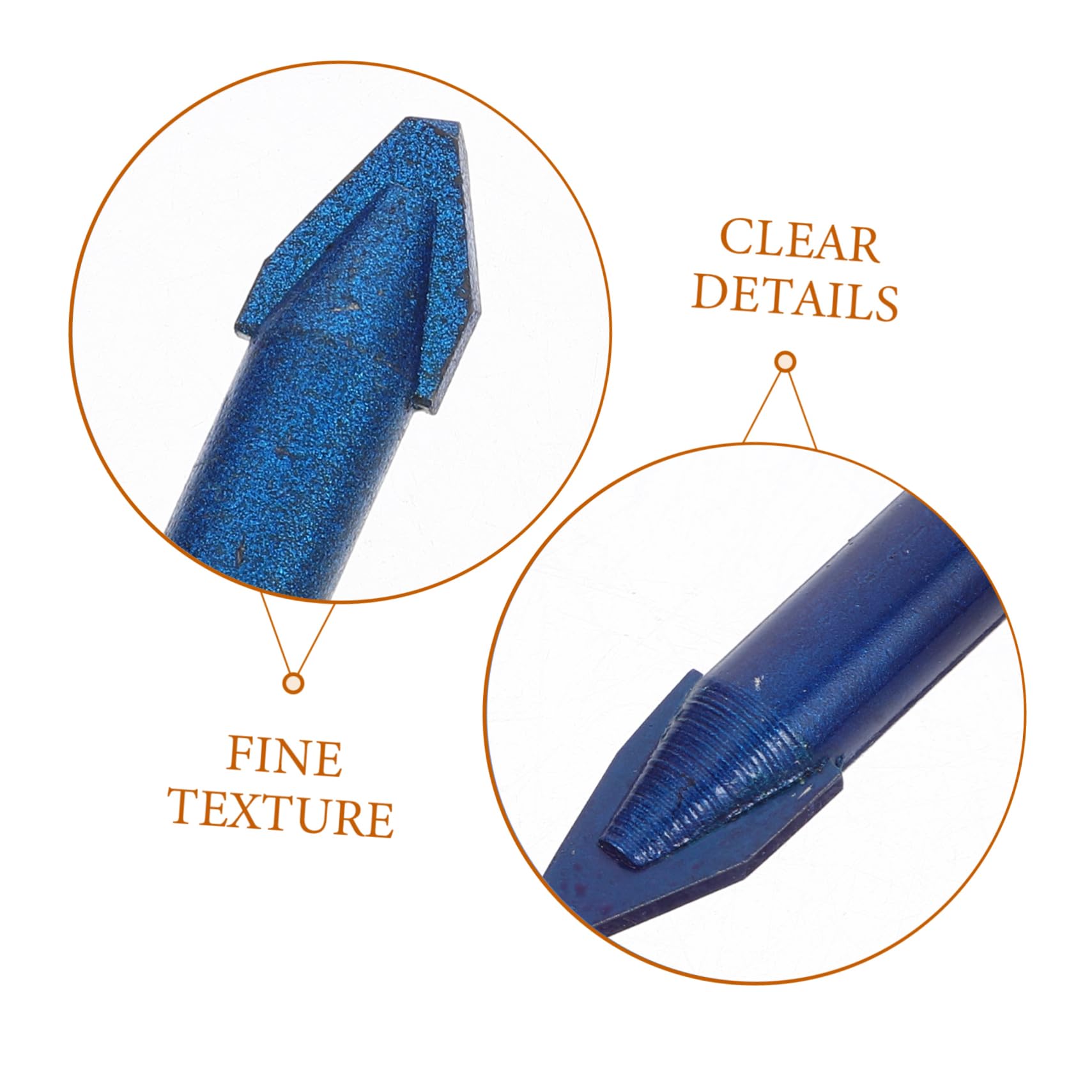 VILLCASE 5 Set Punte Eccentriche Per Trapano Punte Per Muratura Ceramica E Calcestruzzo Eccellente Stabilità E Precisione Nella Foratura 5 Pezzi*5