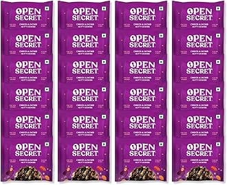 - Open Secret Cookies | Healthy Snacks, Hamper, Biscuits, Gift Packs, Healthy High Protein, No Added Maida, (24 X 1 = 24)