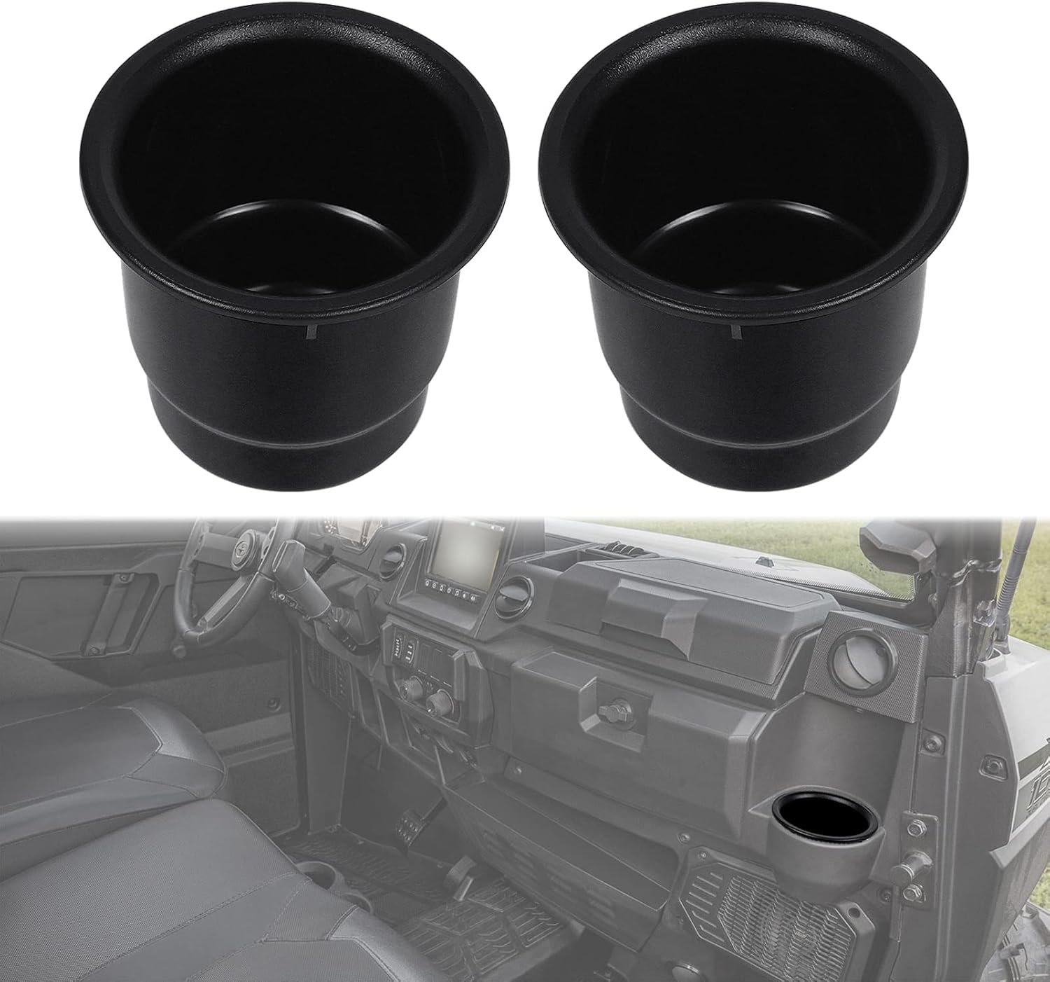 Cup Holder Compatible with Polaris Ranger 570, SHINJEW