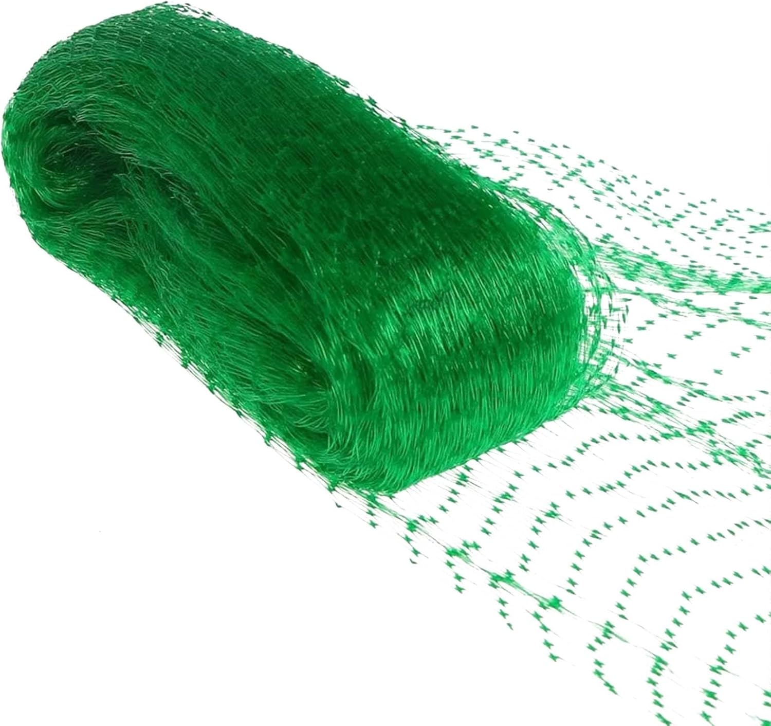Bird Protection Net, 2 m x 10 m, Bird Protection Net, Tight Mesh, Robust, Weather- and UV-Resistant, Chicken Net, Garden Net, Poultry Net, Suitable for Balcony Garden Ponds, Green