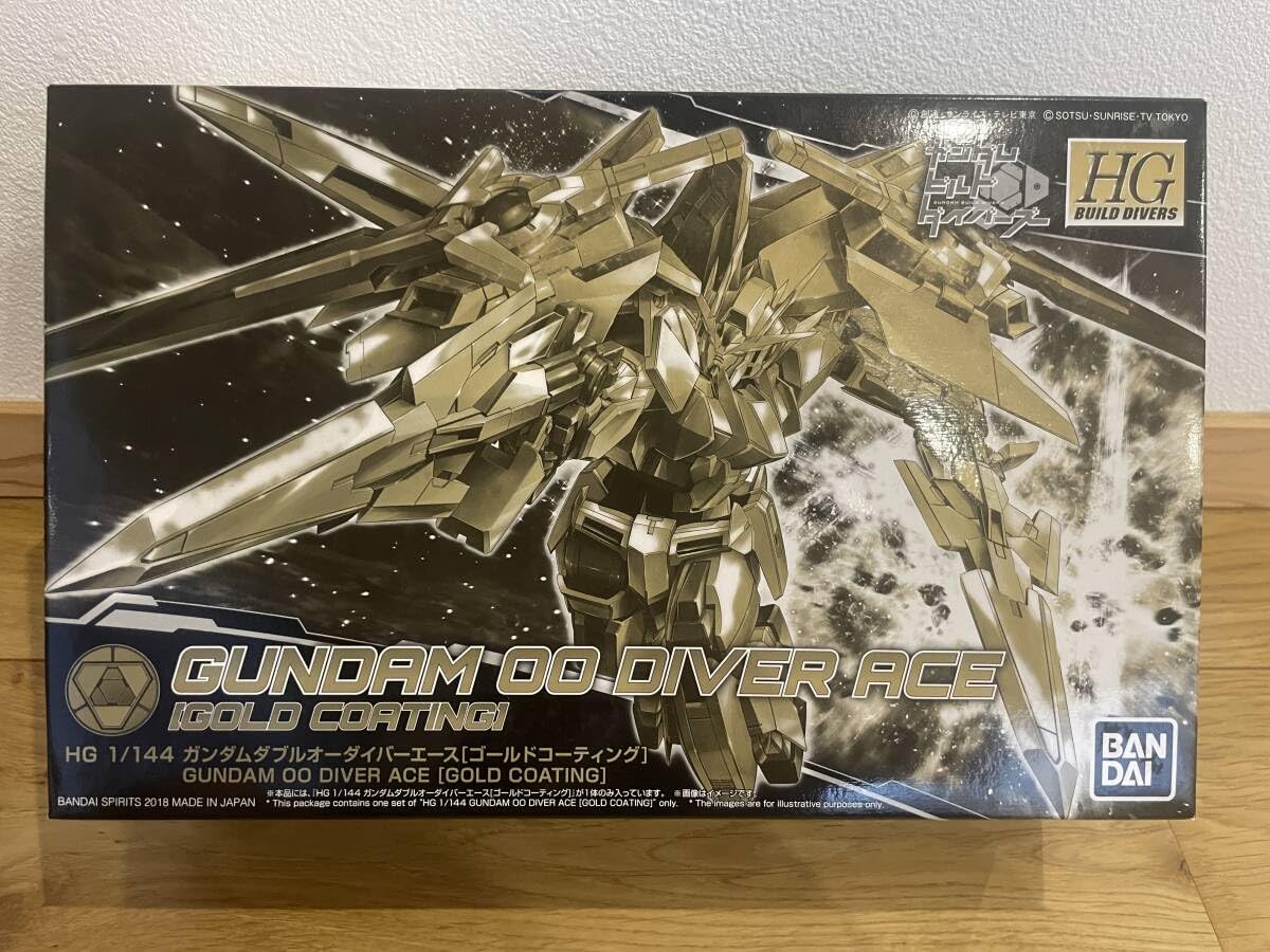 Amazon.co.jp: HG 1/144 ダブルオーダイバーエース ゴールド