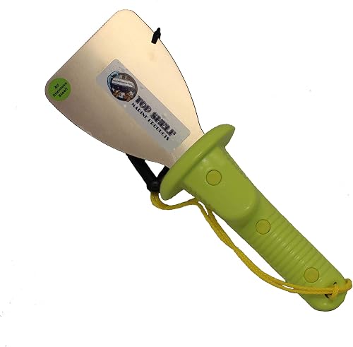 4" New Wave Heavy Duty Boat Hull and Boat Bottom Scraper. Marine Grade Barnacle Scraper. Stainless Steel Hull and in the water Scraper Tool